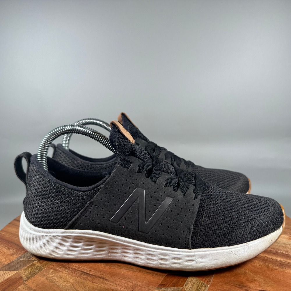 New Balance Fresh Foam Cruz v2 Nubuck Black Magnet Gum WCRUZNB2 Womens 8